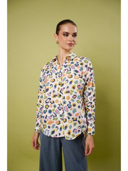 Blanche by Rashika - Savannah Stitch Printed Shirt