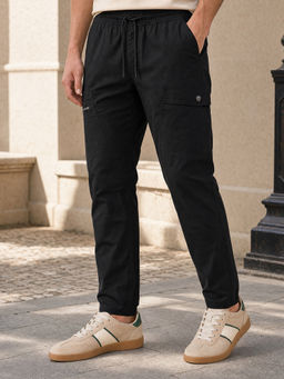 Nobero - Men Voyager Cargo Pant - Black