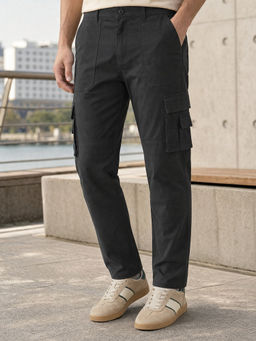 Nobero - Men Odyssey Cargo Pant - Black