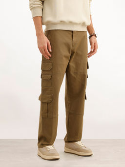 WROGN - Solid Loose Fit Cargo Pant