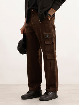 WROGN - Solid Loose Fit Cargo Pant