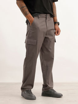 WROGN - Solid Loose Fit Cargo Pant