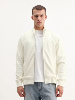 Rare Rabbit - Solid Off White Men's Jacket