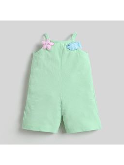 Little Kangaroos - Girls Lime Green Jumpsuit