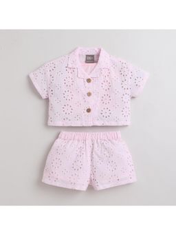 Little Kangaroos - Girls Pink Co-Ord Set