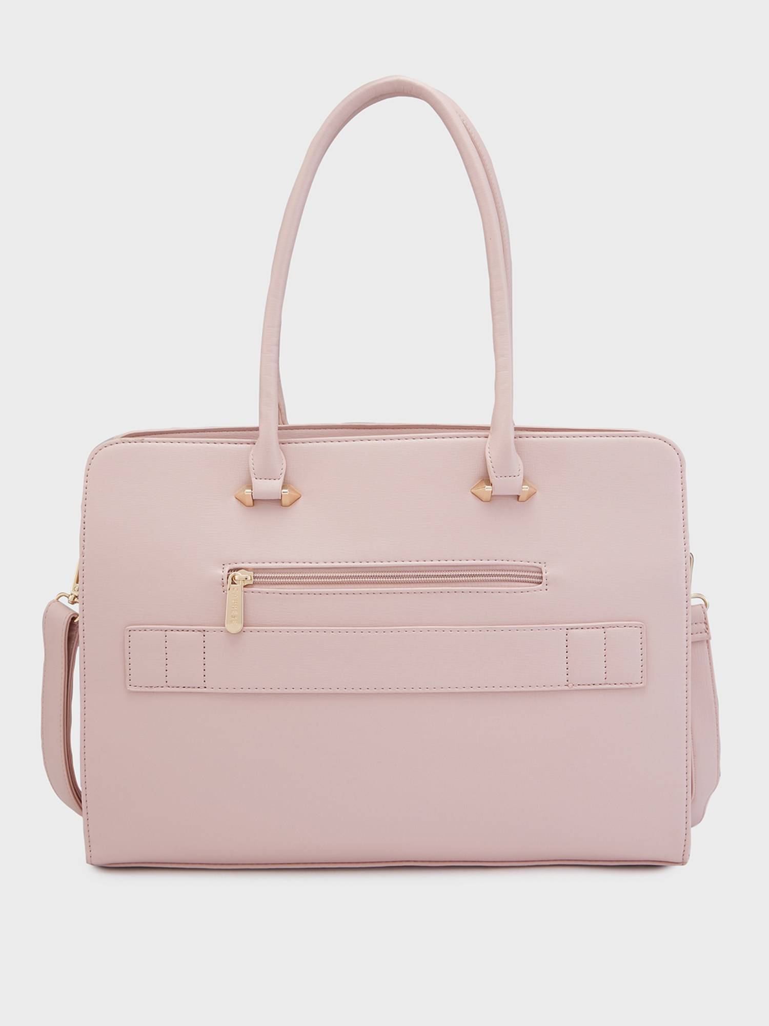 Buy Caprese Ellis Snake skin Print Pink Faux Leather Large Laptop