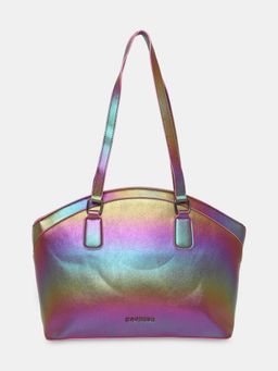 Caprese - Iris Iridescent Multi-Color Faux Leather Medium Tote Handbag