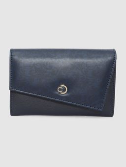 Caprese - Helene Flap over Large Wallet Navy