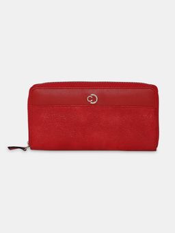 Caprese - Olivia Large Wallet Zip Around Red