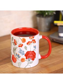 PENTADECO - Floral Inside Colour Mug ( 350ml )