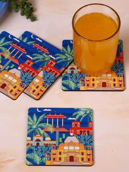 PENTADECO - Monuments Square Coaster (Pack of 4)