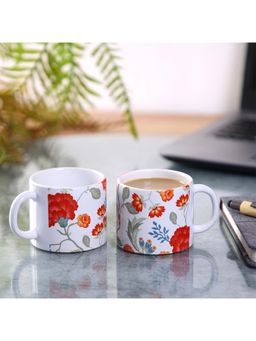 PENTADECO - Floral Mug (160ml) (Pack of 2)