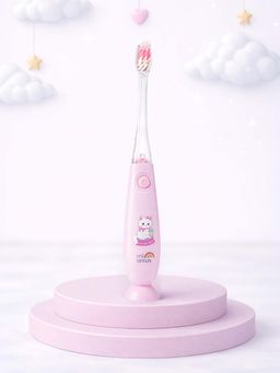 Mi Arcus - Pink Printed Plastic Tooth Brush (3-6 Years)