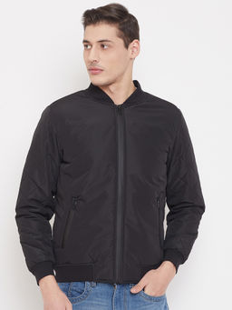 CRIMSOUNE CLUB - Mens Solid Black Jacket