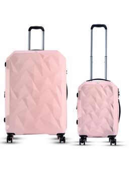 it luggage - Ice Cap Pink Set of 2 28-20 Inches Expandable Hardsided TSA Luggage Trolley