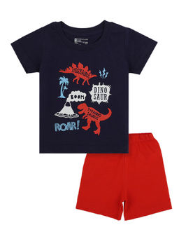 Bodycare - Boys Round Neck Half Sleeves T-Shirt and Shorts (Set of 2)