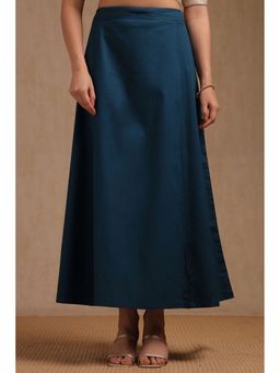 Soch - Blue Cotton A-Line Flared Saree Shaper