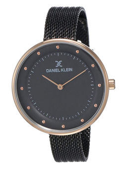 Daniel Klein - Analog Black Dial Women Watch- DK11984-5
