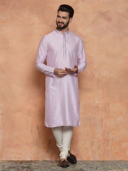 KISAH - Men Lavender Kurta (Set of 2)