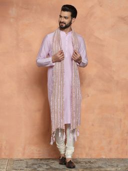 KISAH - Men Lavender Kurta (Set of 3)