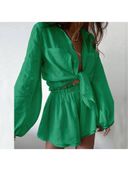 Green color option, Sold out, Currently selected