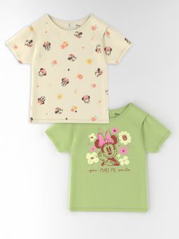 Nautinati - Cotton Minnie Mouse Top (Pack of 2)
