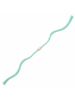 Indinoor - Green Minimal Red Traditional Rakhi