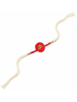 Indinoor - Om Red Thread Traditional Rakhi