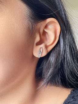 Silberry - 925 Sterling Silver Serene Earrings