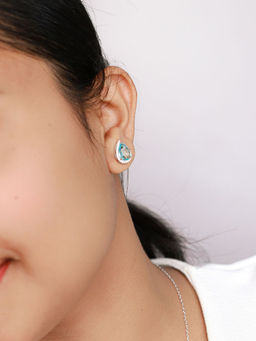 Silberry - 925 Sterling Silver Ocean Bliss Earrings