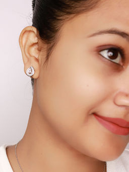 Silberry - 925 Sterling Silver Princess Diana Earrings