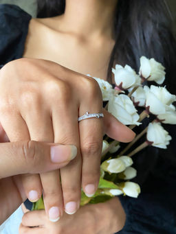 Silberry - 925 Sterling Silver Affirmation Ring