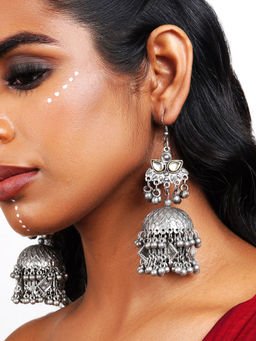 Teejh - Priyanshi Oxidised Earrings