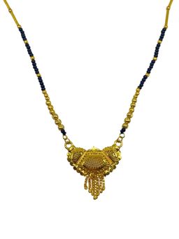 Digital Dress Room - Long Mangalsutra Jali Pendant Design