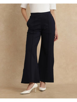 RAREISM - Jancuri Primary Navy Regular Ankle Length Trouser