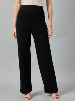 Femea - Women Mid Rise Straight Parallel Trouser