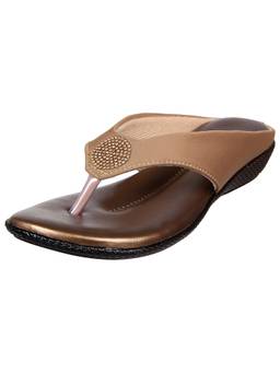 XE Looks - Graceful And Poised Synthetic Leather Comfortable Flats
