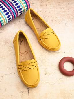 XE Looks - Soft And Comfortable Wave Design Slip-On -Loafer