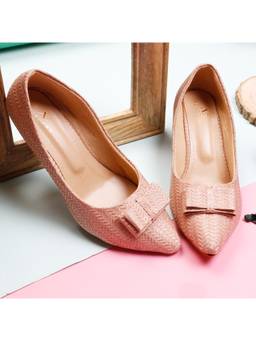 XE Looks - Graceful and Exquisite Ballerinas With Block Heel Ballerina