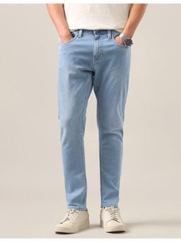 U.S. Polo Assn. Denim Co. - Men's Blue Henry Tapered Fit Jeans