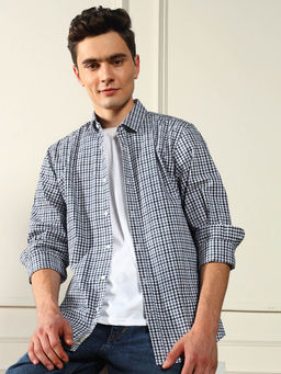 Dennis Lingo - Gingham Checks Checked Casual Shirt