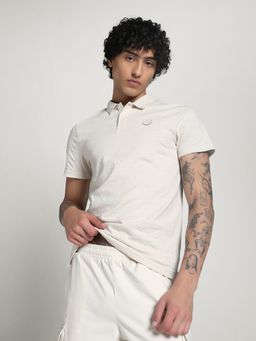 Puma - White Men's Premium Essential Jacquard Polo T-shirt