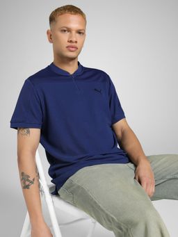 Puma - Blue Premium Ess Men's Overlay T-shirt