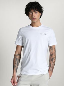 Puma - White Graphics 3 Circles Men's T-shirt
