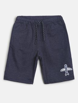 Tales & Stories - Blue Printed Shorts For Boys
