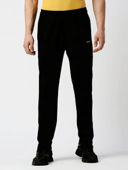 Black Panther - Men Black and Blue Acti Fit Track Pants