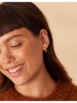 Accessorize London - Women's Gift Box Twisted Hoop Earring