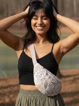 EcoRight - Madagascar Fanny Pack-Beige