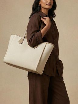 EcoRight - Margarita Work Bag - Oat Milk