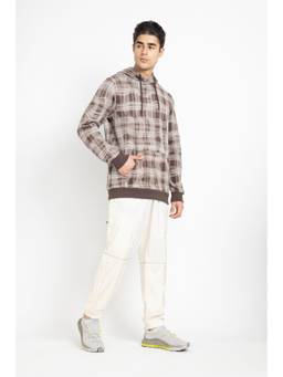 adidas Originals - Aop Hood Brown Casual Sweatshirts